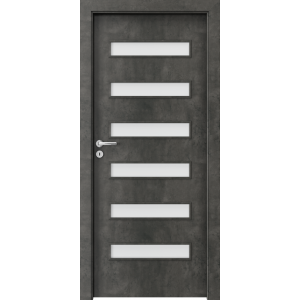 Porta FIT F.6 Betón Tmavý 